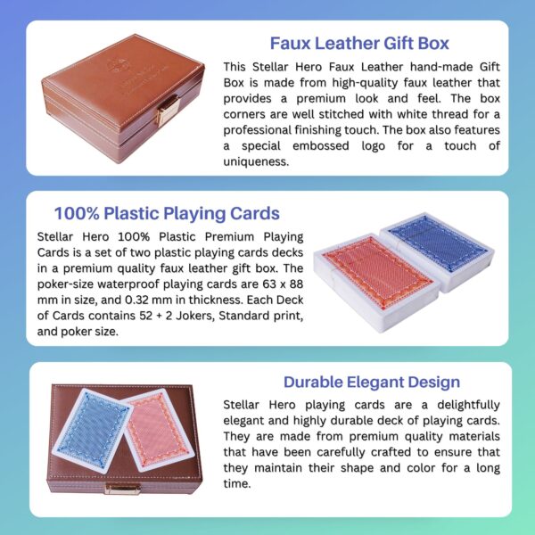 100% Plastic Playing Cards 100% Plastic Playing Cards